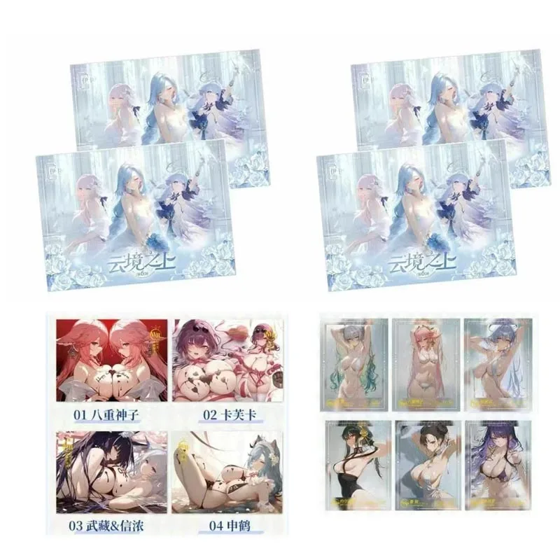 Wholesales Goddess Story Collection Cards Yika Above The Clouds A4 Wave6  Playing Set Beautiful Trading Anime Games Card