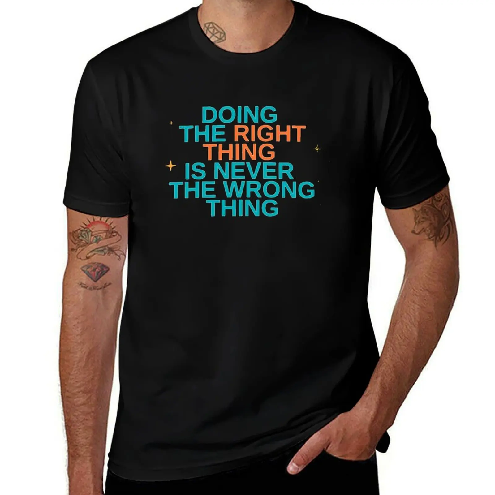 

t T-Shirt men Kent wrong thing Doing shirt Roy right 100% - cotton is man the for shirt t the never thing