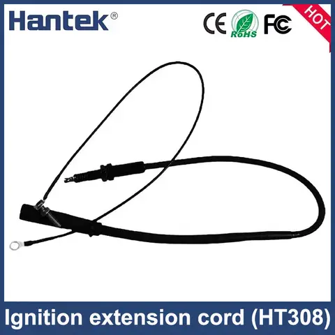 Hantek HT308 COP Extension Cord with Earth Cord for Diagnostic Coil-on-Plug Lead for secondary ignition trouble shooting