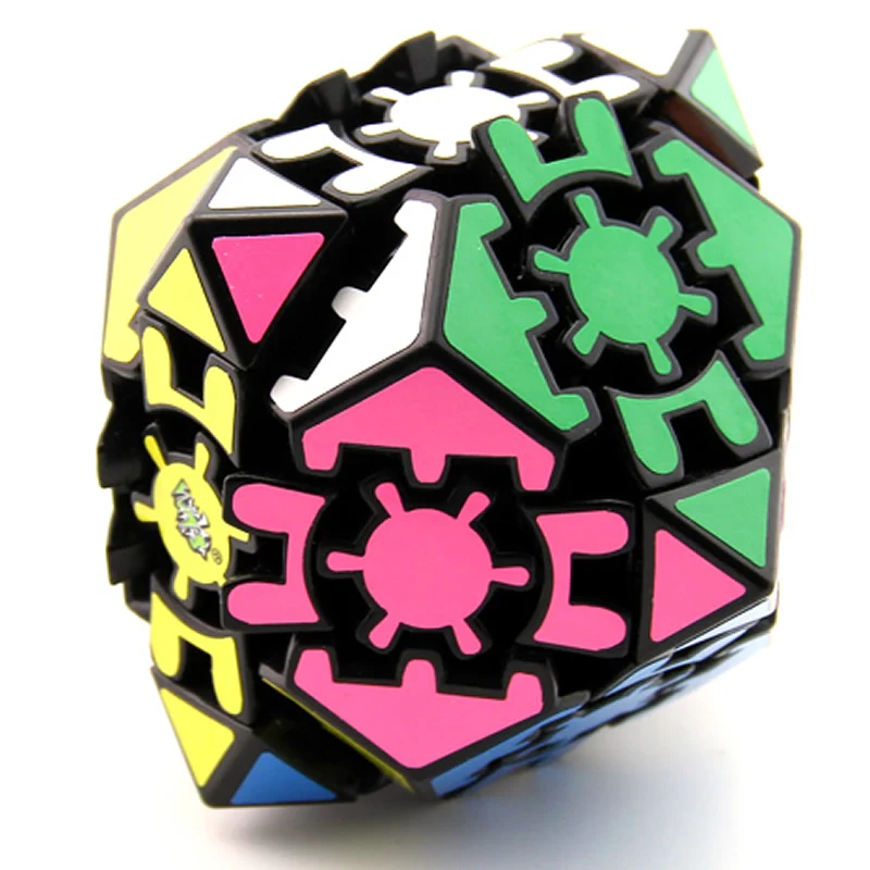 LanLan Gear Rhombohedral Dodecahedron Magic Cube Professional Neo Speed Puzzle Antistress Educational Toys For Children