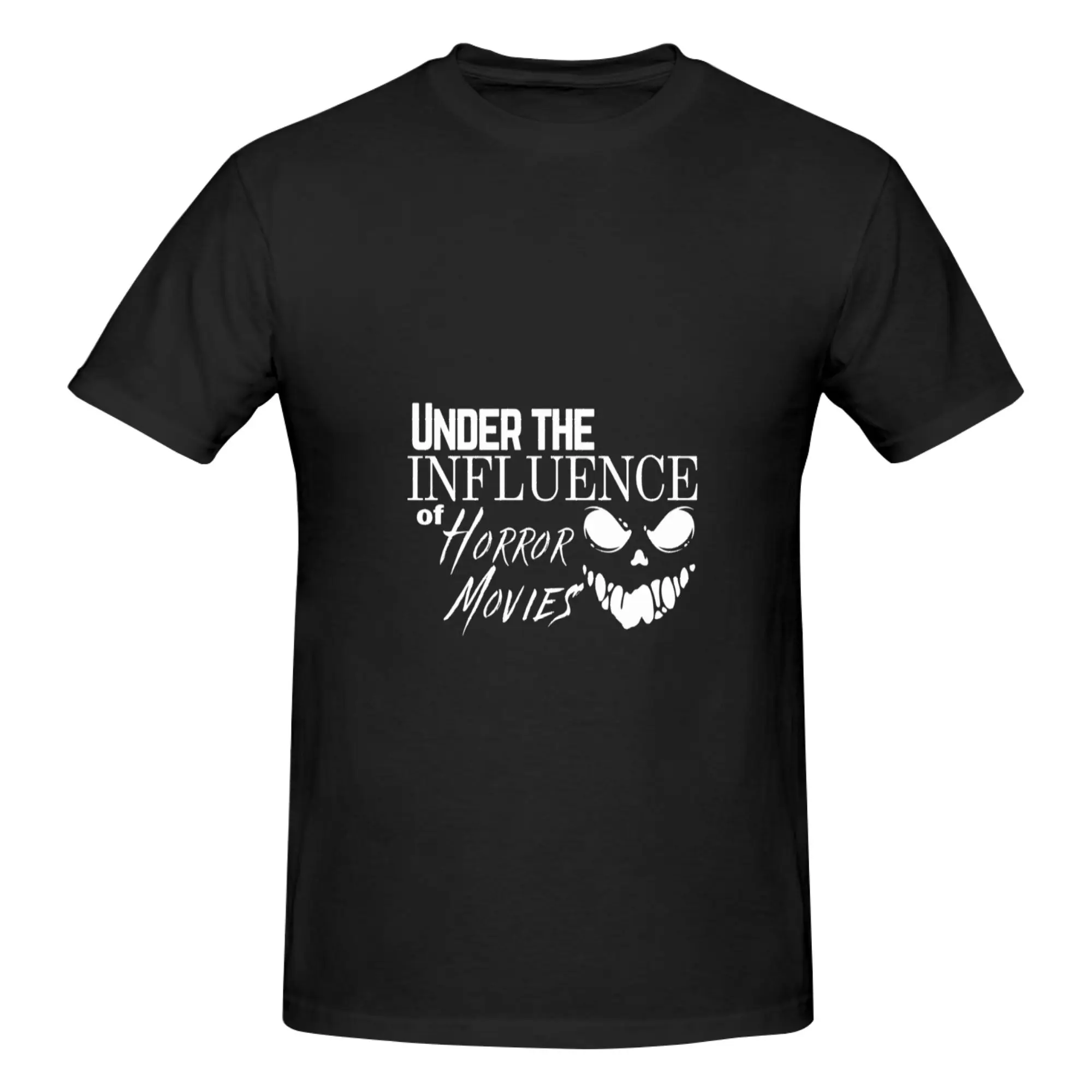 Funny Under the Influence of Horror Movies  Men's Printed T-Shirt Unisex T shirtHarajuku