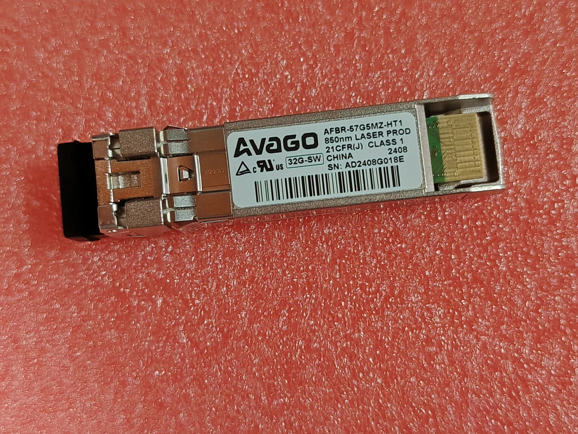 Original New Avago Transceiver SFP 32G SW AFBR-57G5MZ-HT1 850NM Sfp Fiber Switch