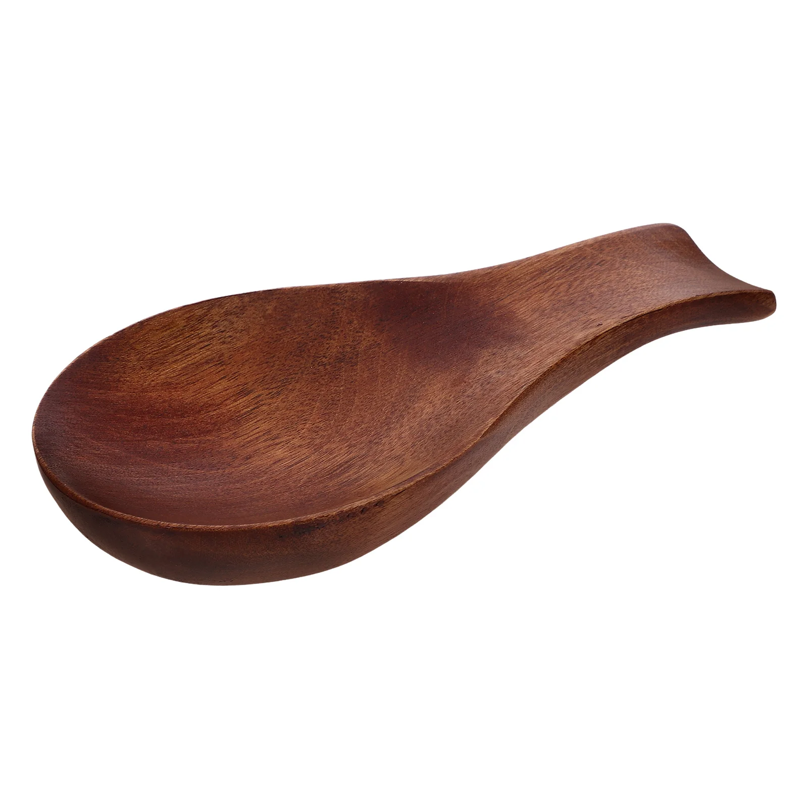 Spoon Rest for Kitchen Counter Wooden Tableware Holder Spatula Rests Storage Drawers