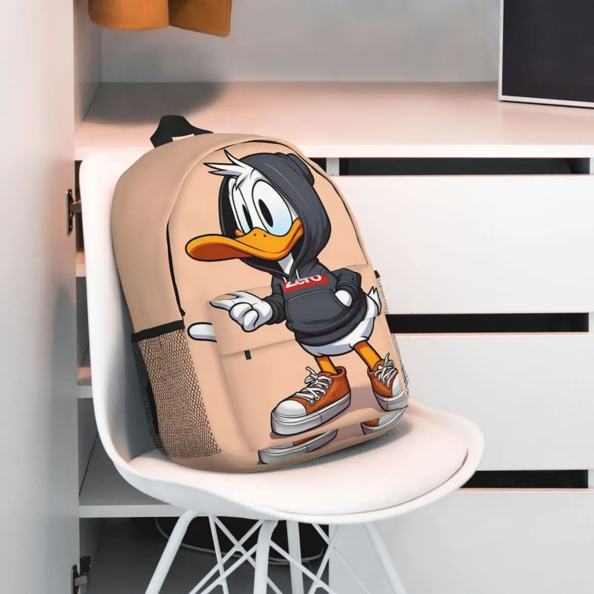 Mochila Leve, Bolsa Versátil e Elegante, Viagem Escolar e Uso Diário, 15"