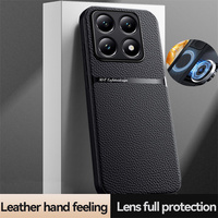 Magnetic Holder Case For Xiaomi mi 14T 13T 12T 12 11T 10T Pro Leather Phone Cases For Xiaomi 14 13 Ultra 11 10 Pro 12 Lite Cover