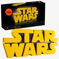 MINISO Disney 75407 Star 3D Ornaments Building Blocks Model Bricks DIY Creative Home Decoration Toys Christmas Birthday Gifts