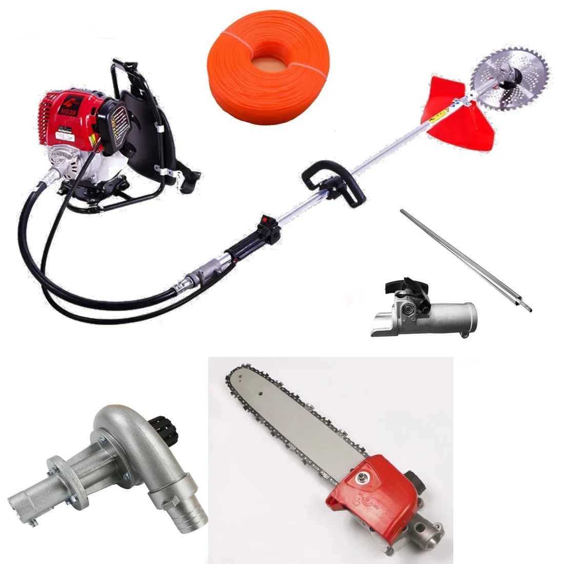 

Grass cut NEW MODEL motor,Big Back pack brush cutter,grass trimmer,whipper snipper Pole Saws Log Splitters Earth Augers