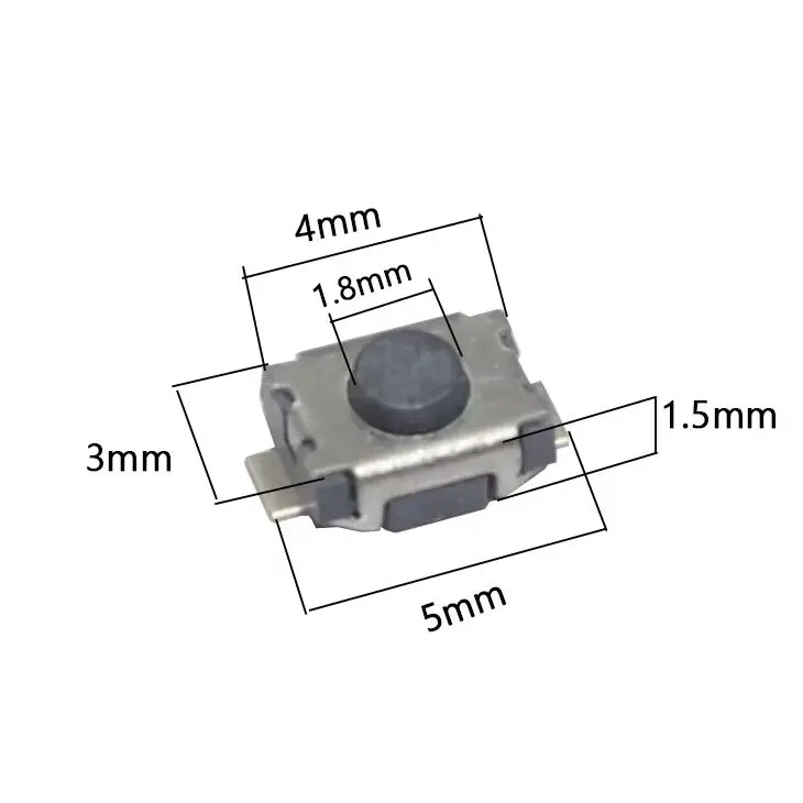 【100-20PCS】3*4*2.0 2P Button Two Foot Feet 2Pin SMD Patch Tact Switch Vertical Push-Button Switch Micro 3 * 4 * 2 mm