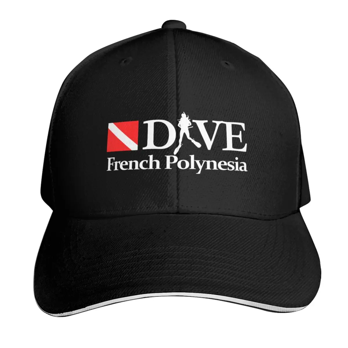 French Polynesia (DV4) Baseball Cap Lightweight Packable Gift for Him Her Casual Daily Wear