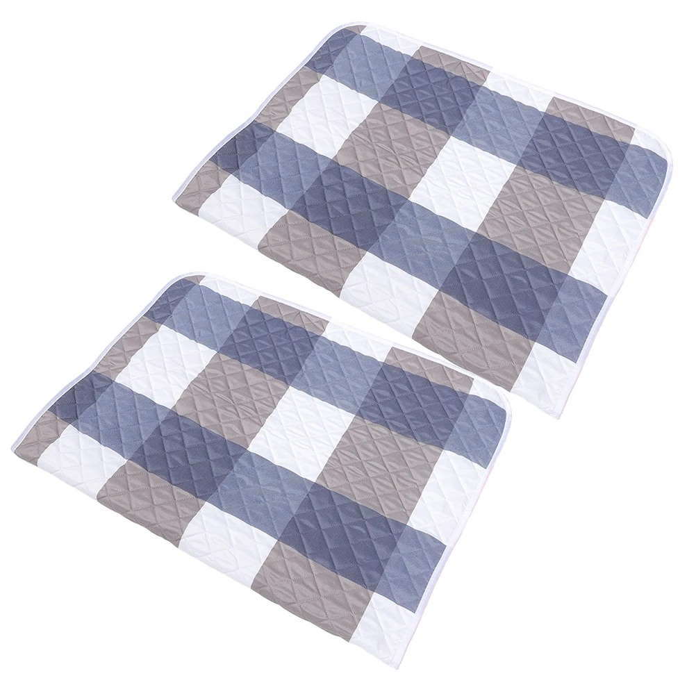

2pcs Large Guinea Pig Cage Pads Washable Pee Mats for Hamster Reusable Bedding Small Pet Liners Soft Absorbent