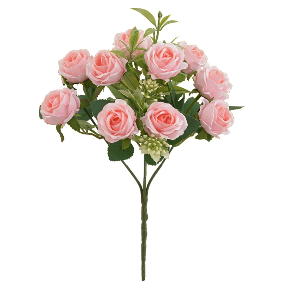 Decor Artificial Floral Arrangement 31*14*5cm Wedding Decoration Easy Maintenance Flowers for stunning Visual Appeal