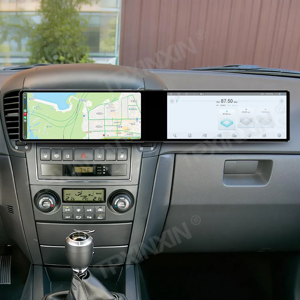12.3'' Dual Screen Car Radio For KIA Sorento 2002-2006 Car Multimedia Video Player Stereo GPS Navigation Carplay Unit 4G WIFI