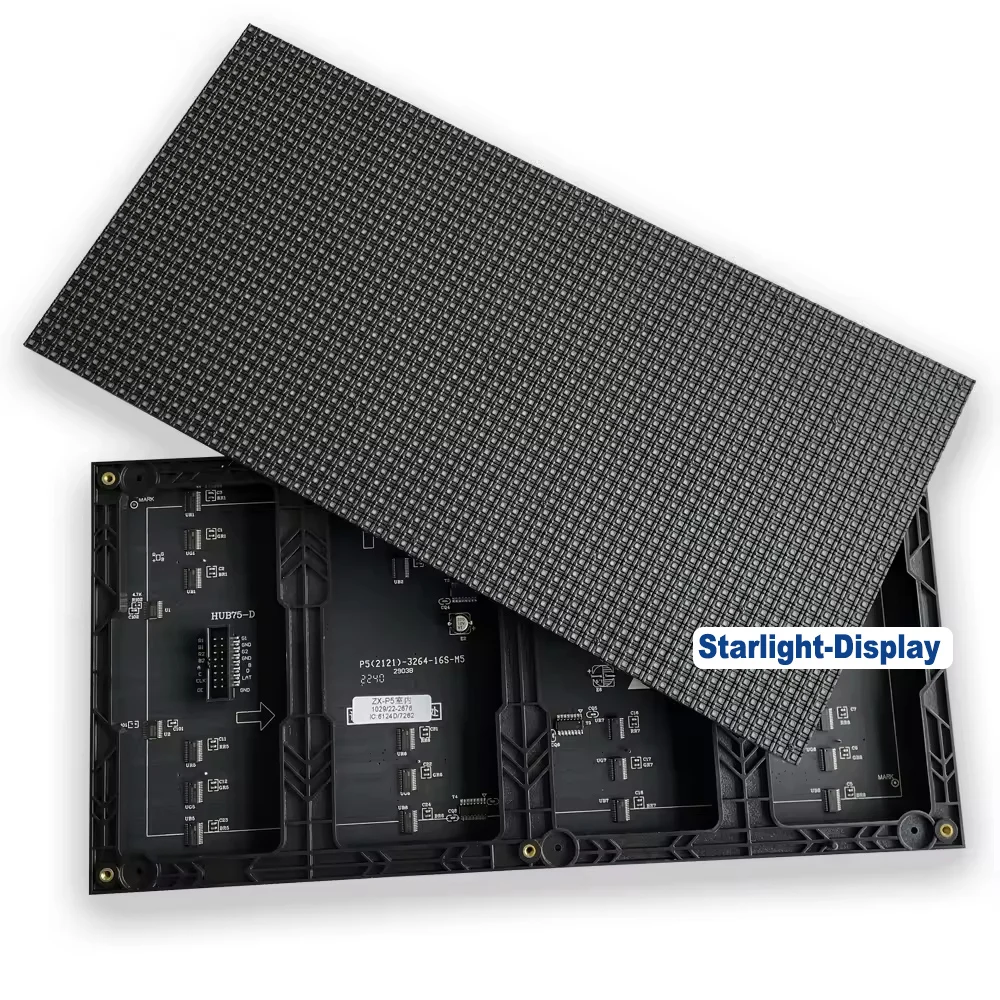 

P5 Indoor P5 Indoor LED display module 320x160mm 16Scan 64x32 pixels RGB Full color Led screen panel