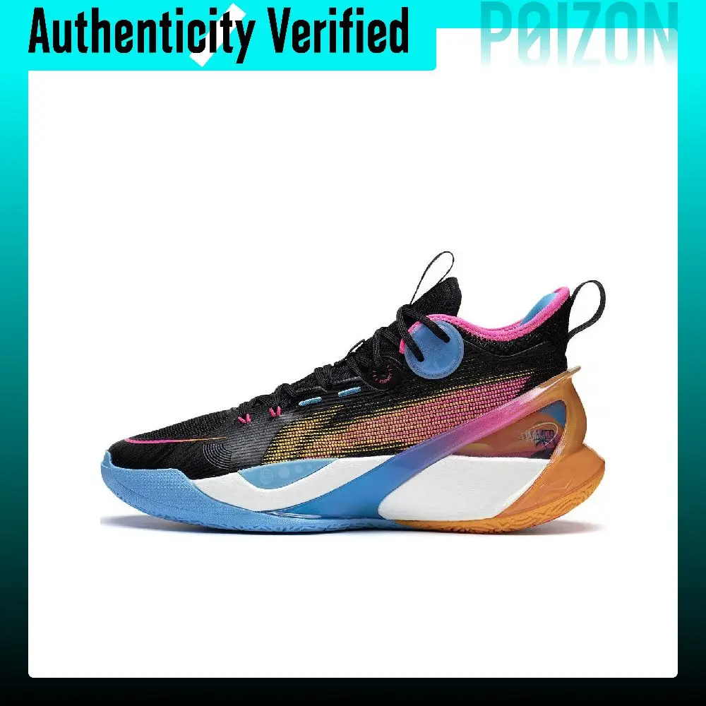 Li Ning SONIC 10 Ultra Mid top Abrasion Resistant Breathable Abrasion Resistant Breathable Basketball Shoes Men's ABAS145-5