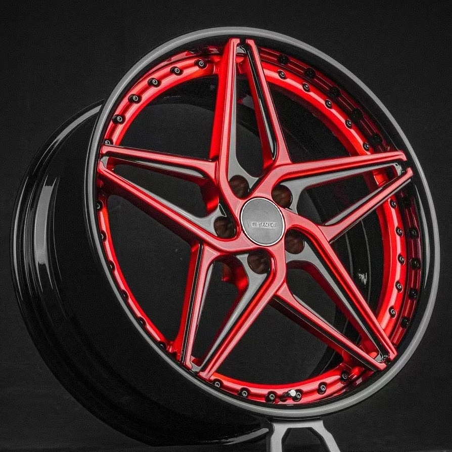 

Customized 19-21 Inch 2P Forged Wheel 5X112 T6061 Aluminium Alloy Rims Fit For Passenger Cars Msatang Porsche911and Ferrari