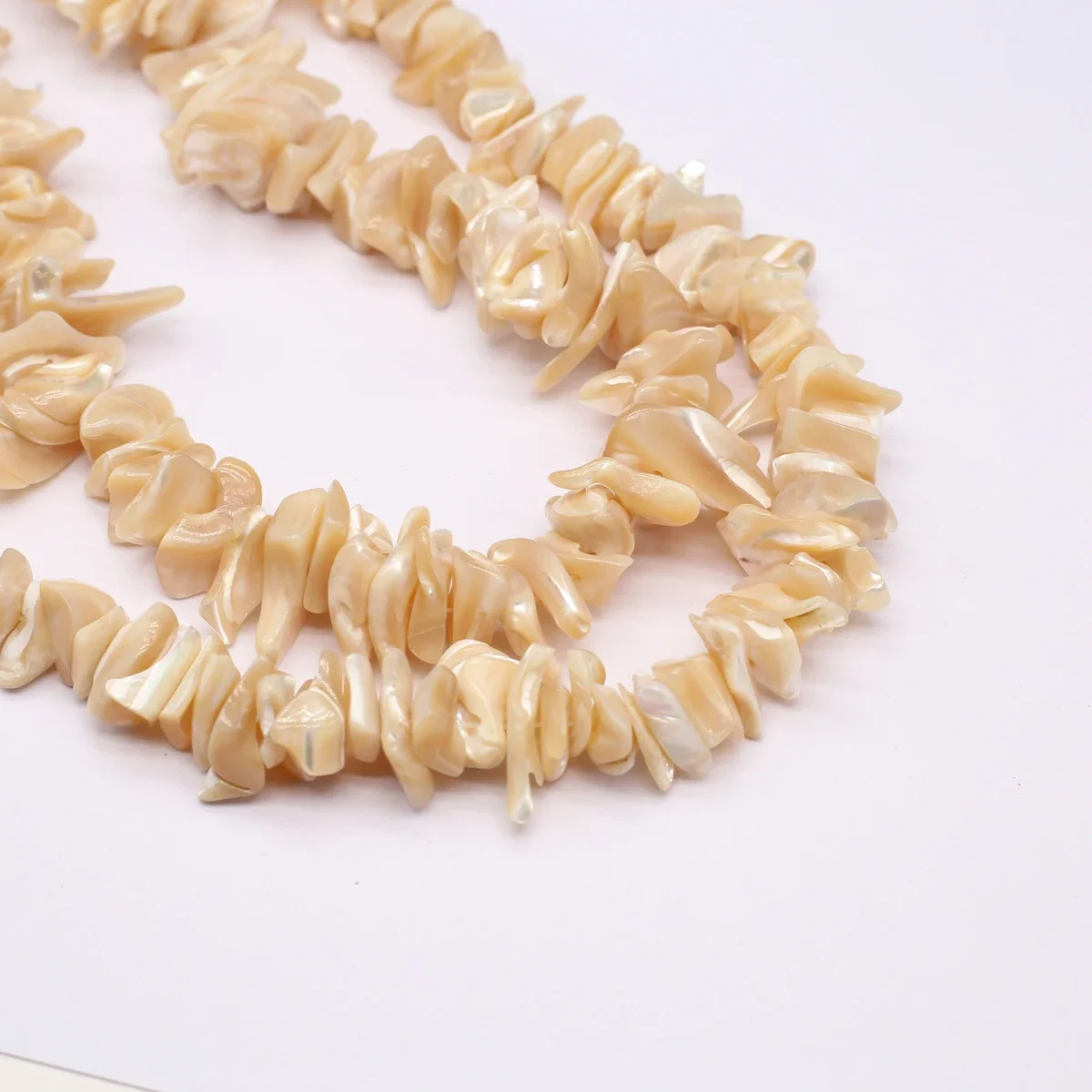 

16-18mmYellow Irregular Shell Natural Freshwater Bead Exquisite Jewelry Make DIY Necklace Bracelet Earrings Accessory Women Gift