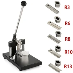 Corner Rounder Cutter Machine Corner Die Cutter R3 R6 R8 R10 Paper Holding Device Height Heavy Duty Printing Packaging Industry