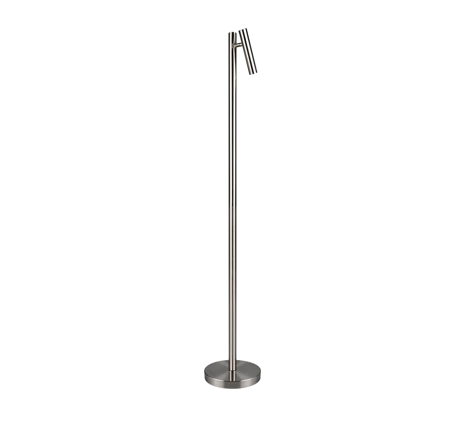 Afbeelding 6: LED, metaal, nikkel ondoorzichtig, 22x22x130 cm, Gomez