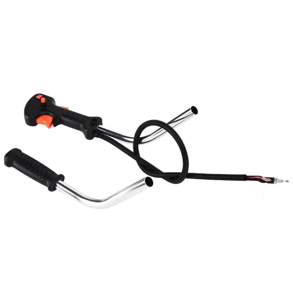 Professional Universal Control Switch Aluminum Compact Throttle Cable Handle Tube Handle Design Easy Install Handle Switch Tube
