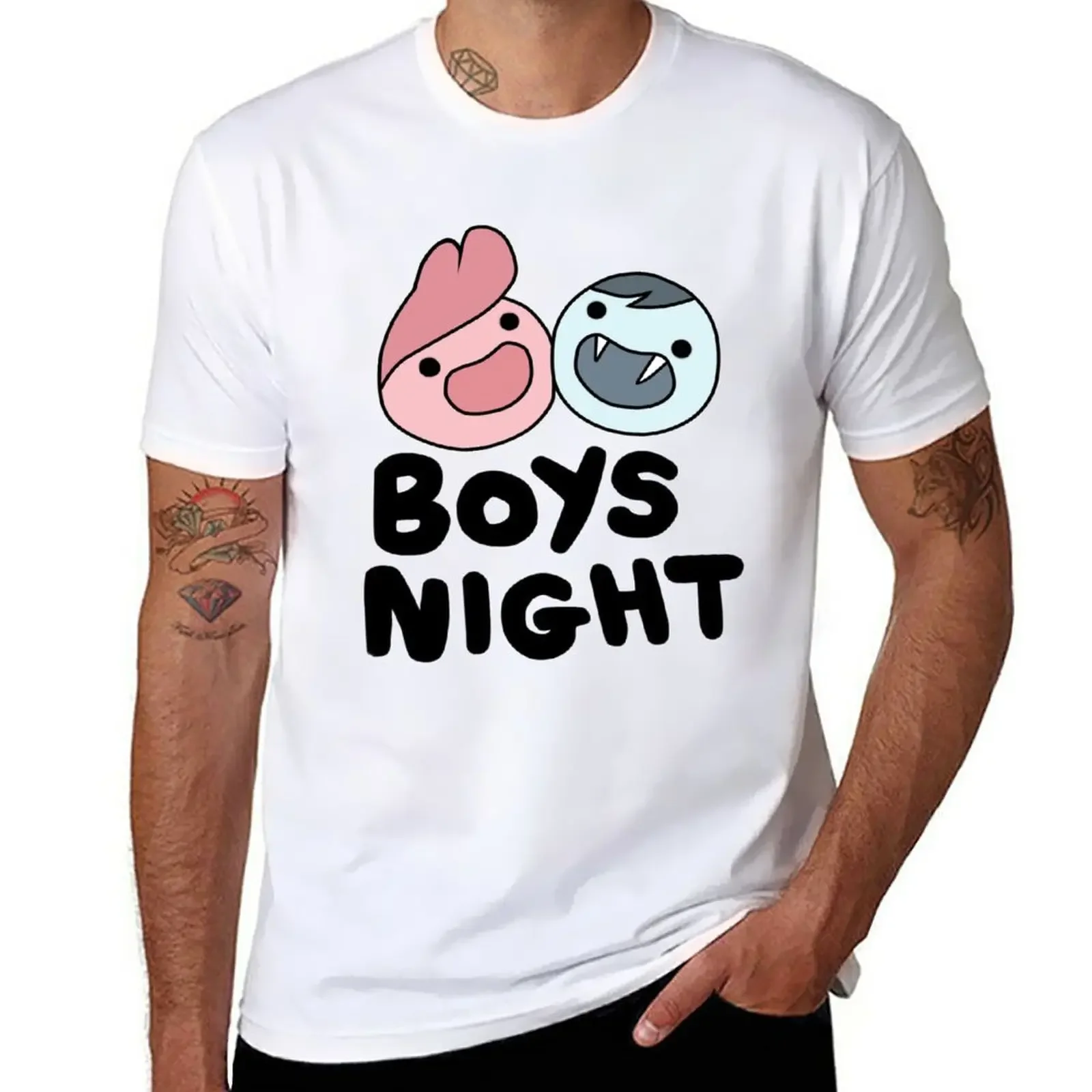 Boy's Night T-Shirt boys whites vintage clothes heavyweights quick-drying mens champion t shirts