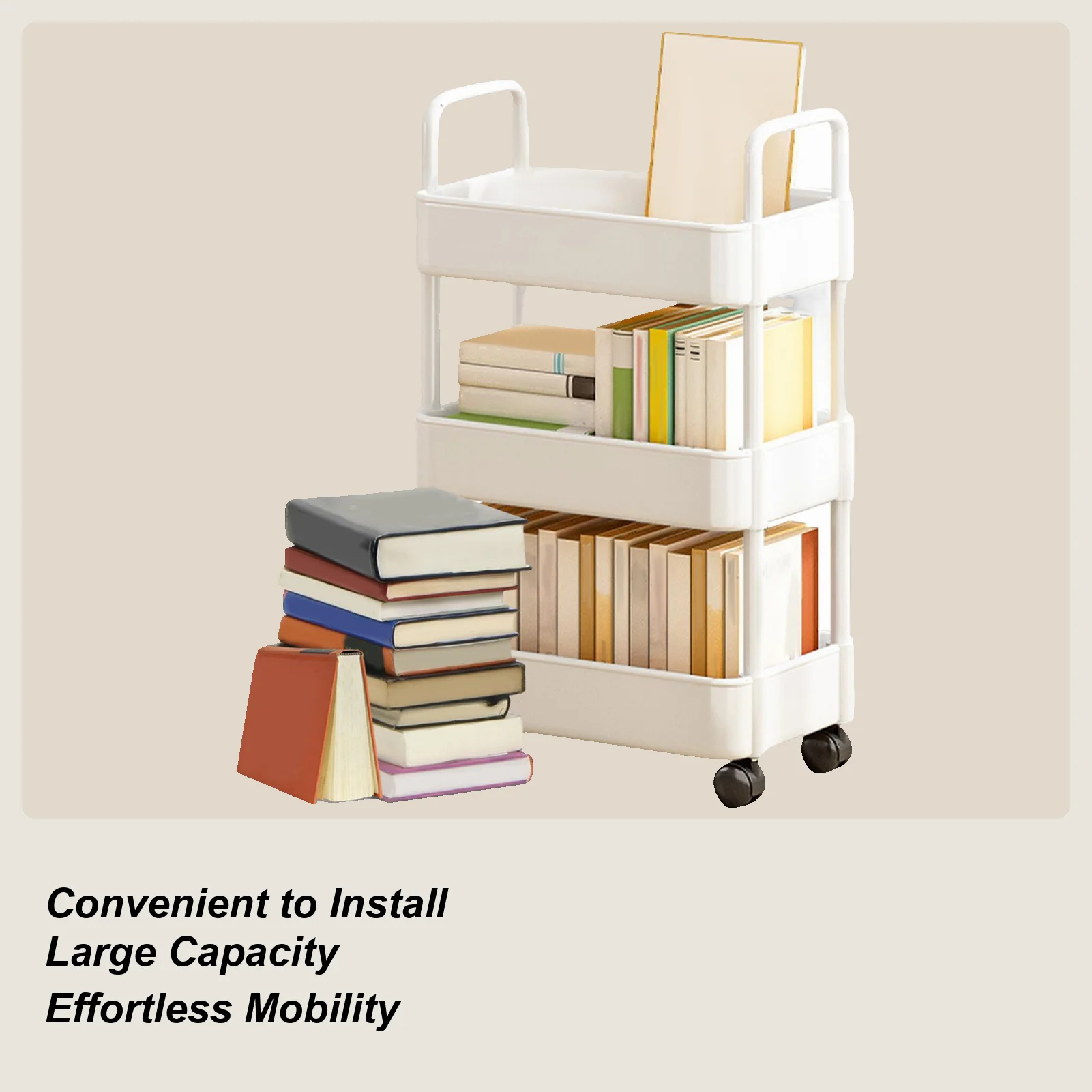 

Тележка на колесиках, маленькая тележка на колесиках, 3/4 уровня, тележка для хранения на колесах, многофункциональные стеллажи для хранения для кухни