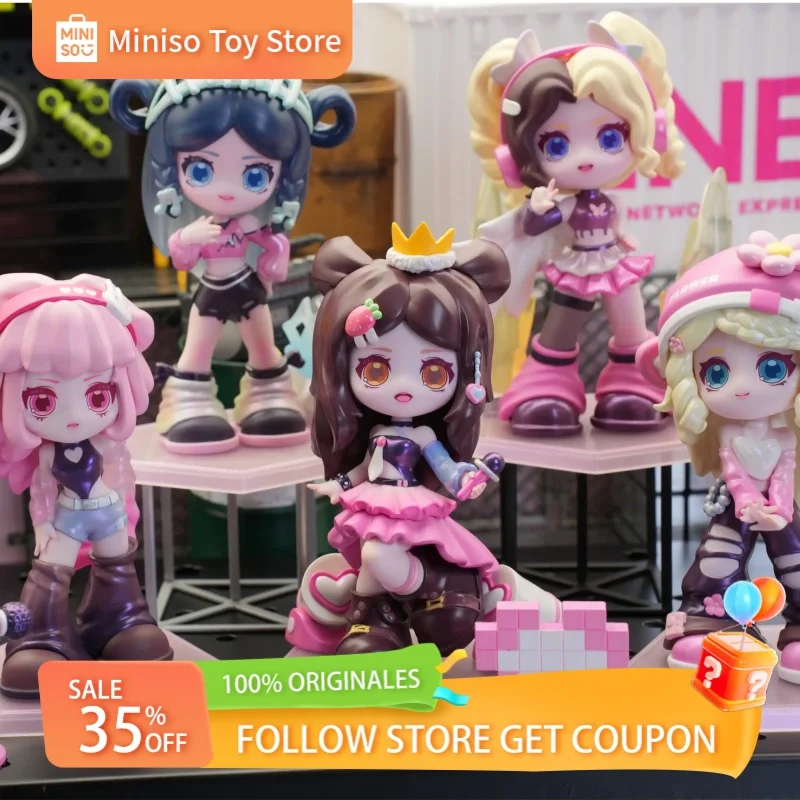 

Yeluoli 99 ℃ Практическая комната слепая коробка аниме фигурка Коллекционная игрушка милая кукла украшение для рабочего стола модный орнамент