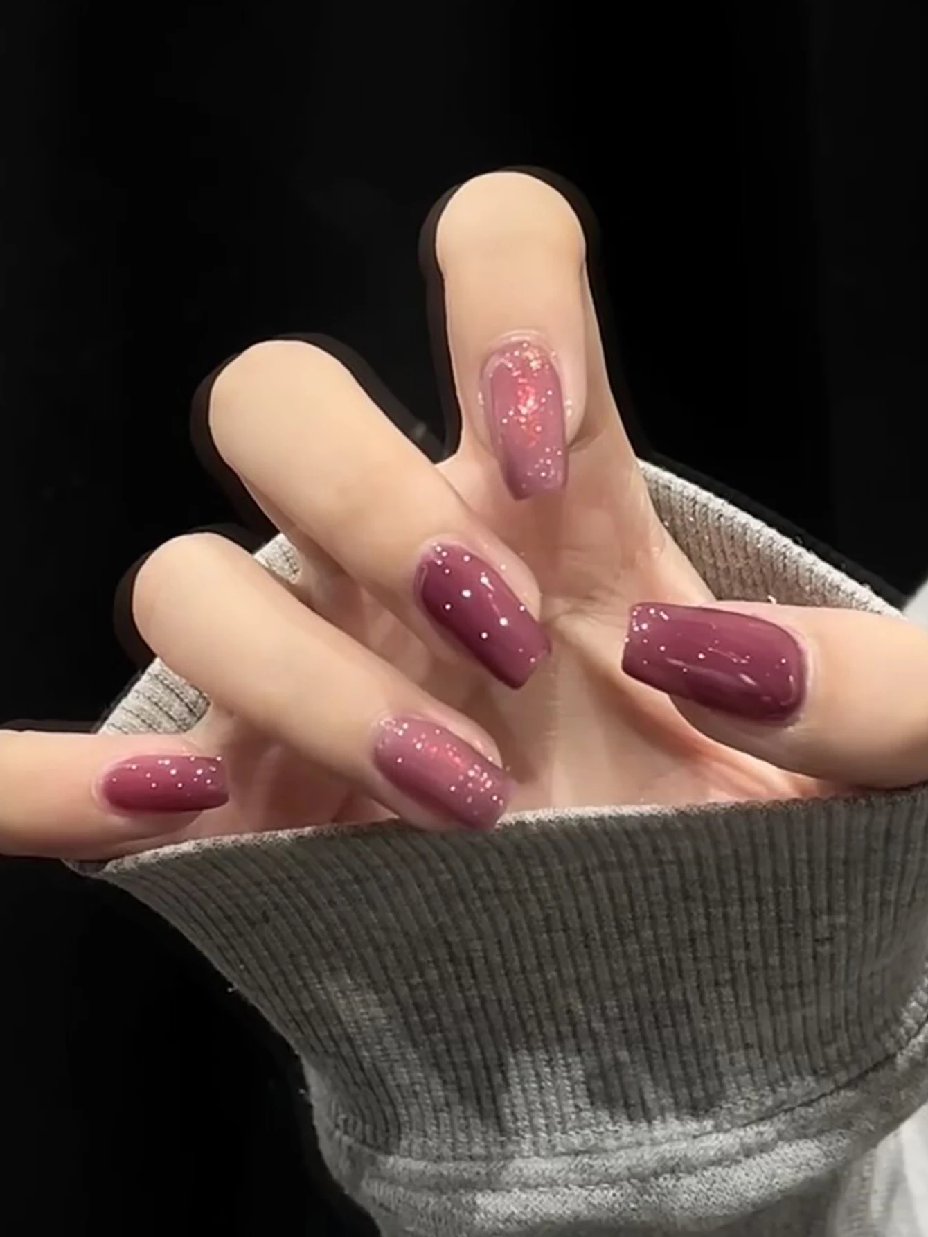 1-2pcs PSK  2025 New Popular Grape Purple Gel Nail Polish 2 Color 2025 Internet Celebrity Popular Nail Art Nail Supplies