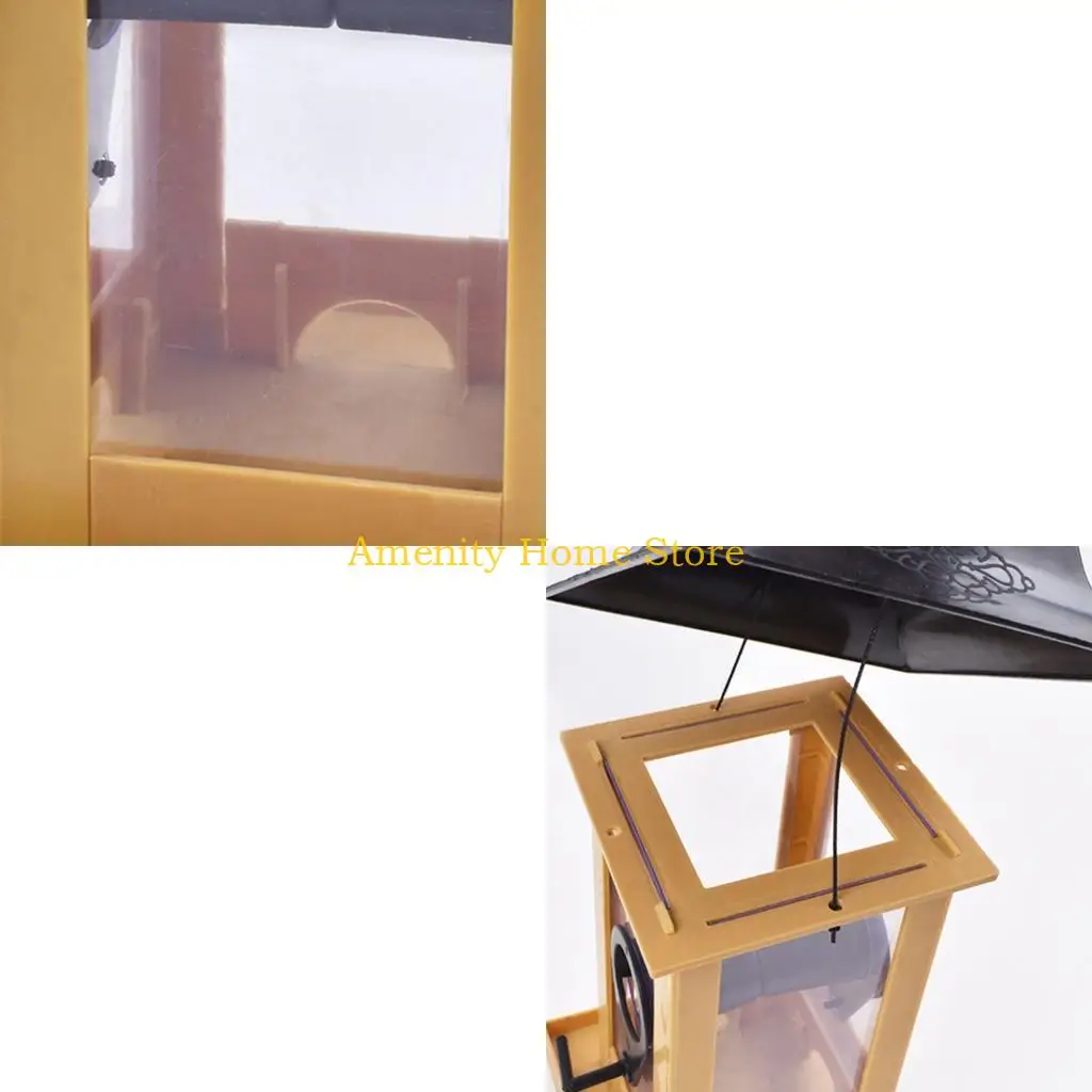 F26C Durable Outdoor Bird Dispenser Featuring Viewable Panel For Easy Checking And Adding