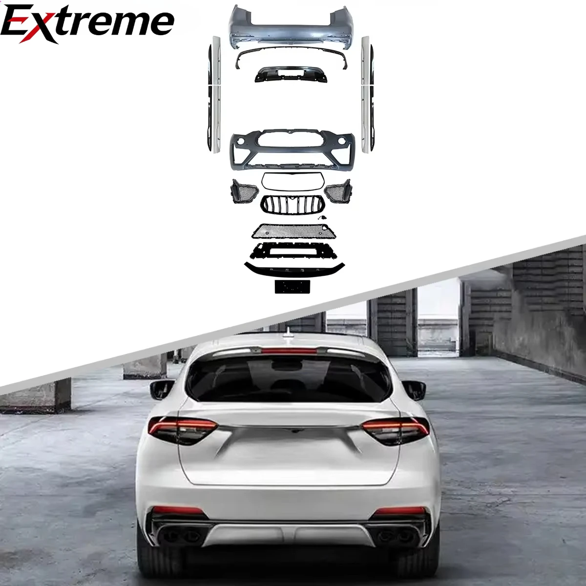 2014+ Trofeo Style Body Kit for MASERATI LEVANTE