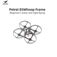 HGLRC-Petrel 85Whoop Ultra-Light Indoor Frame, 75-85mm, 1S, 2S, Compatible for FPV Freestyle, TinyWhoop Builds