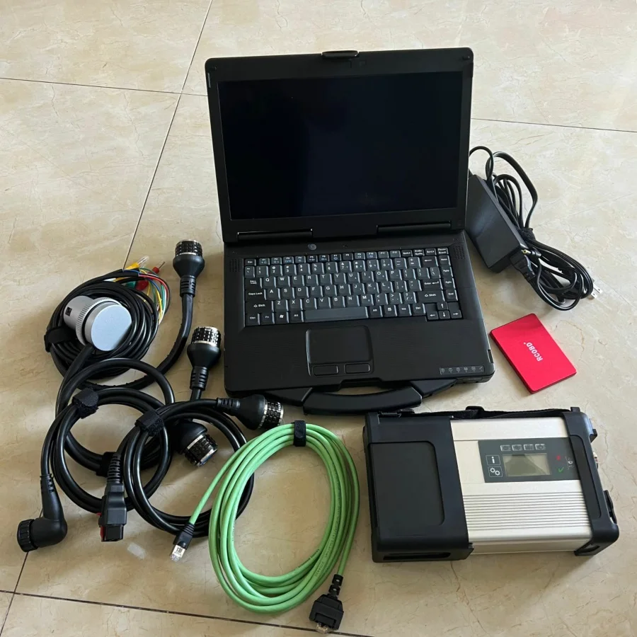 

2023-09 Diagnostic tool SD Connect C5 and Laptop CF53t SSD win10 D.AS/ DTS/ for Mb Star C5 for BENZ Cars & Trucks