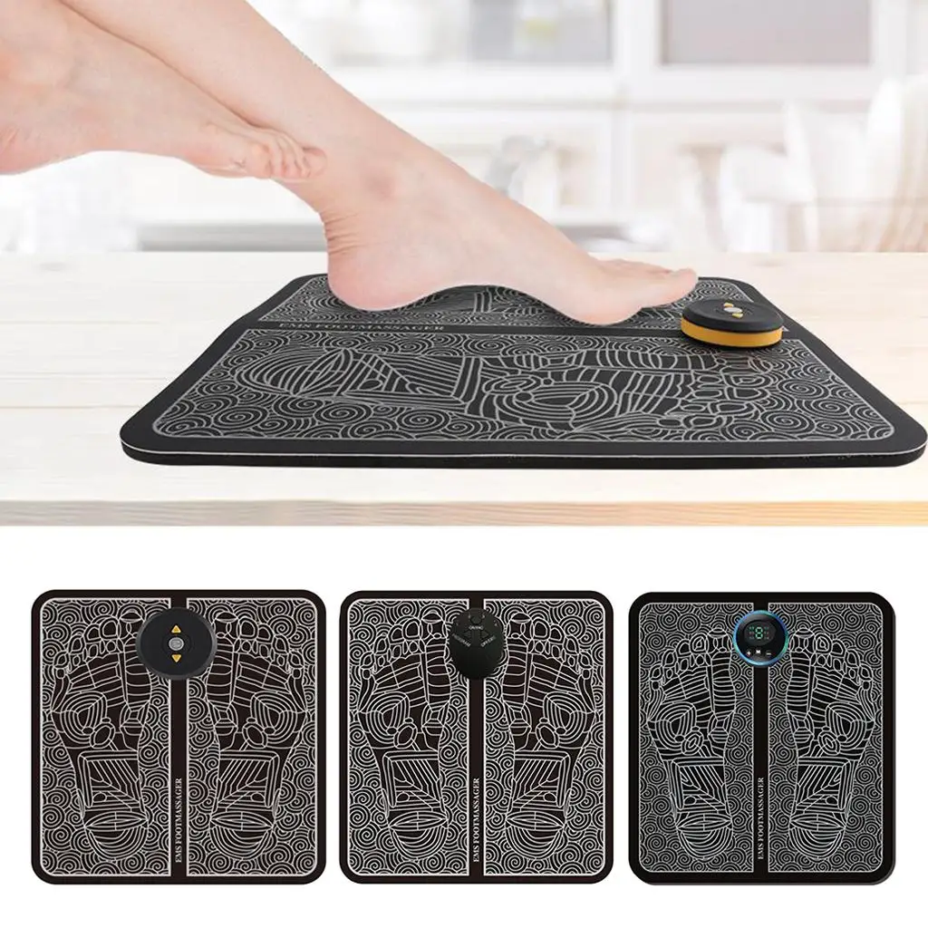 

Массажер для ног EMS, стимулятор мышц, циркуляция, тип светодиодного дисплея