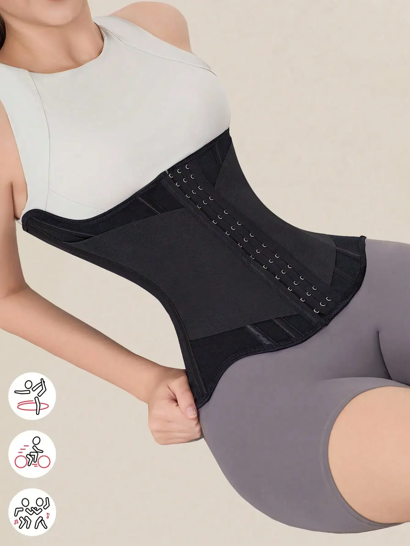 

1 Pc Waist Trainer Body Shapewear Women's Corset Women Tummy Slimming Sheath Woman Flat Belly Girdle Waist Belt Corset Girdles Shaper