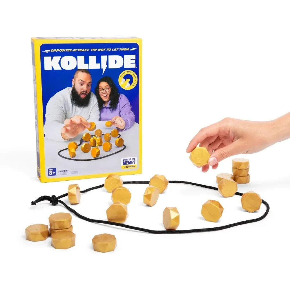 

Kollide by Relatable， Exciting magnetic games and children's fun games for family game nights, gift parties for children