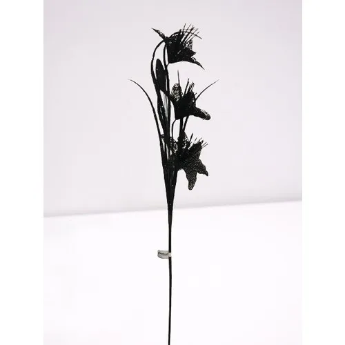 Green House Special Pattern Artificial Flower Black 110 cm