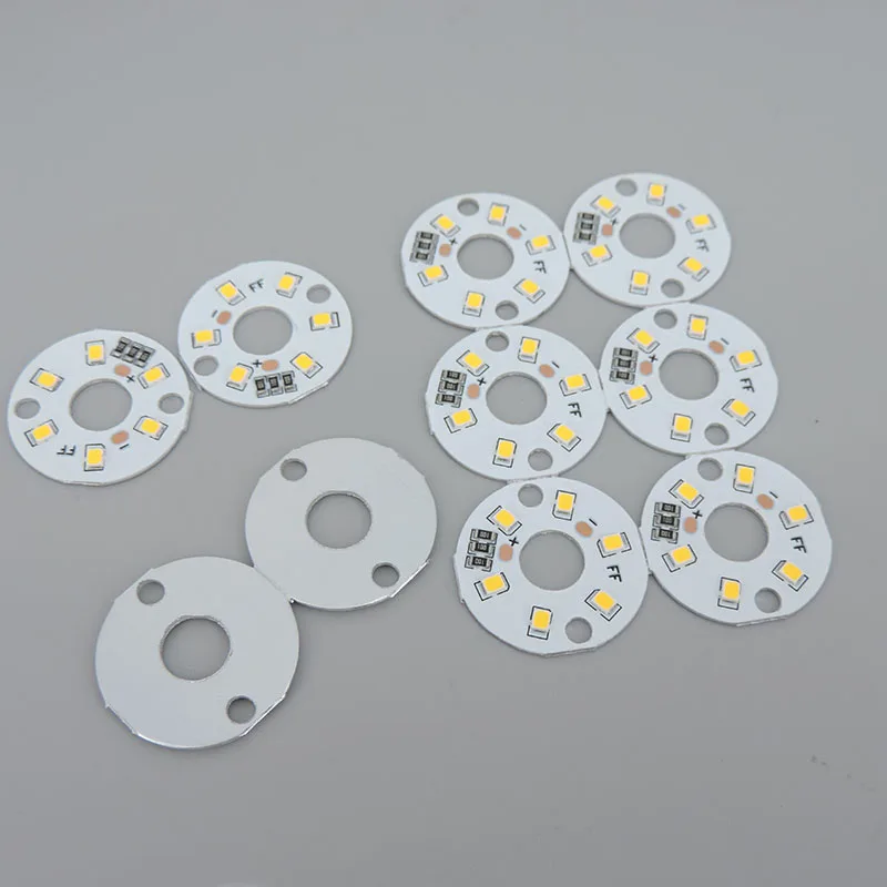 LED Light round Board chips 3W Warm White 5V 31MM SMD 2835 Lamp Bead Plate DIY Bulb Transformation for book night Light Source