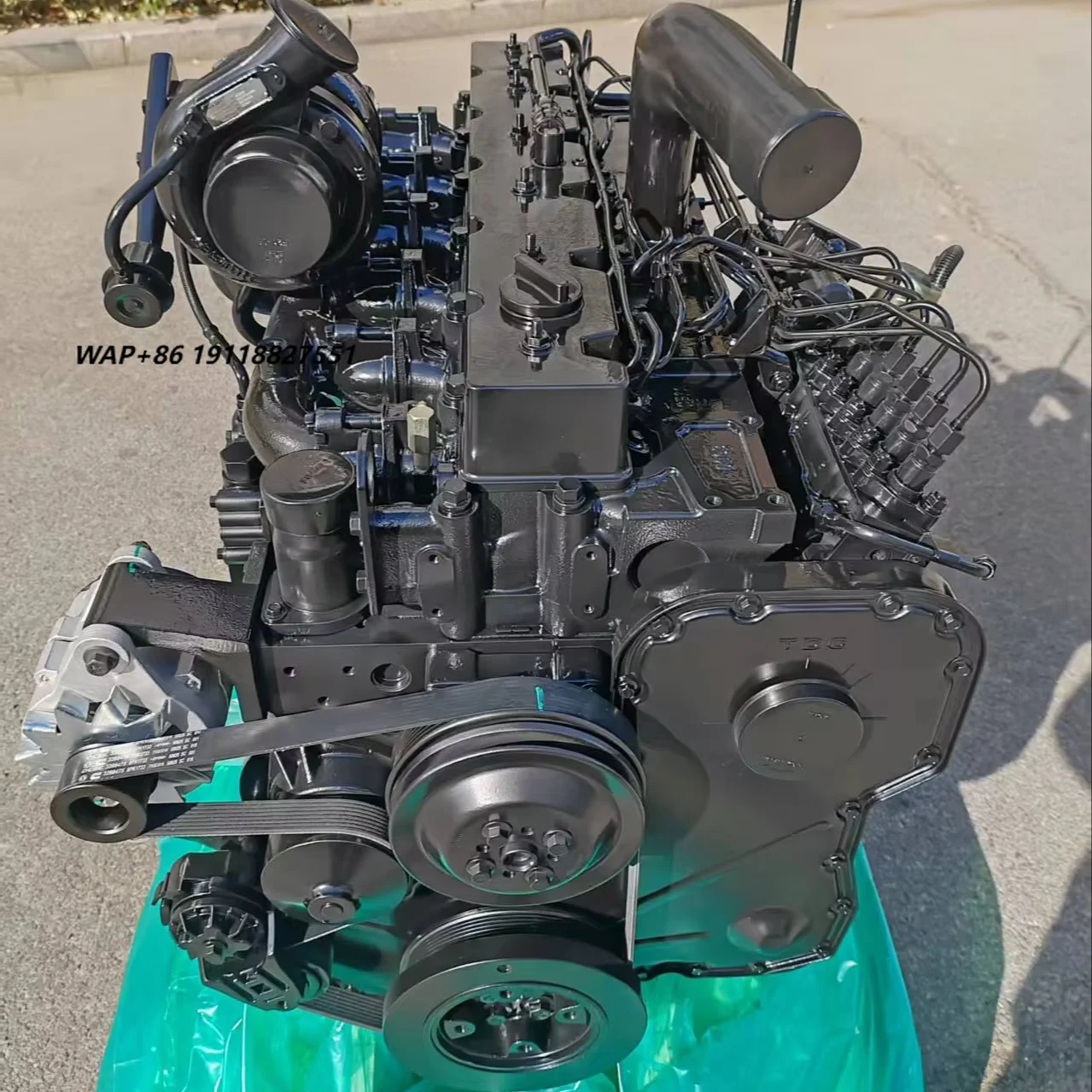 High Quality Auto Parts  6CT 8.3L  Engine 260HP Complete Assembly 6 Cylinder Turbo Engine for Heavy Duty Truck