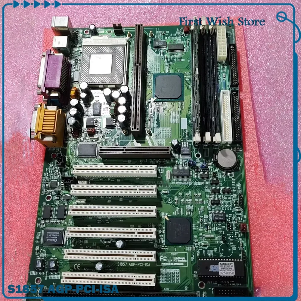 

Промышленная материнская плата S1857 AGP-PCI-ISA