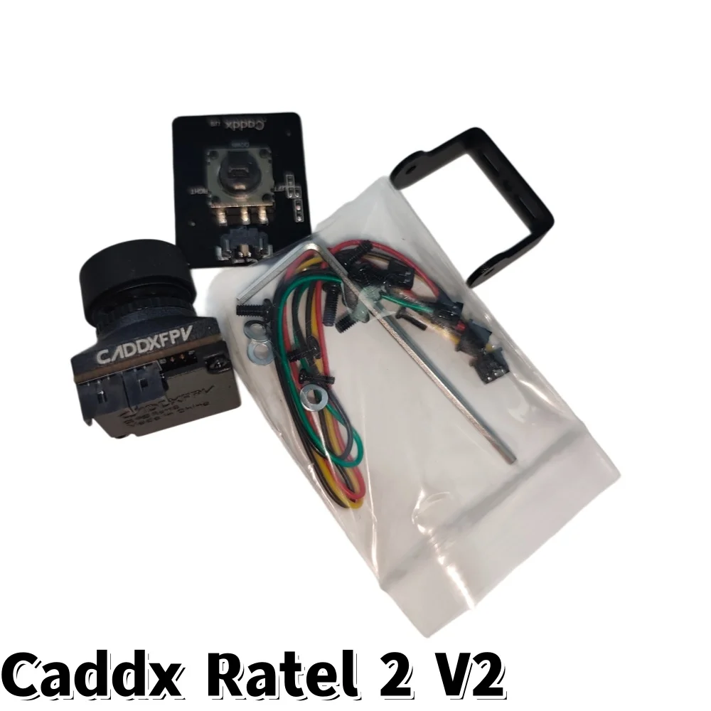 Caddx Ratel 2 V2 FPV Camera 2.1mm Lens 16:9/4:3 NTSC/PAL Switchable Super WDR 19×19mm for RC Racing Drone