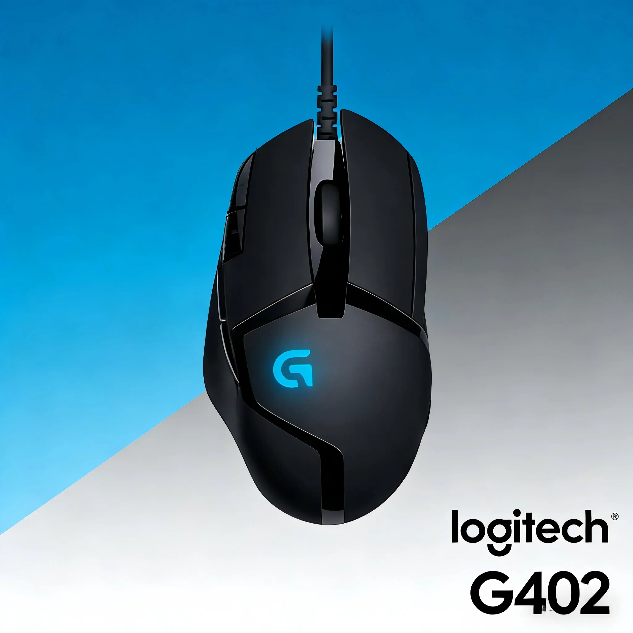 

Logitech G402 4000 DPI Adjustable Gaming Mouse High-Speed Tracking 8-Button Macro Programming