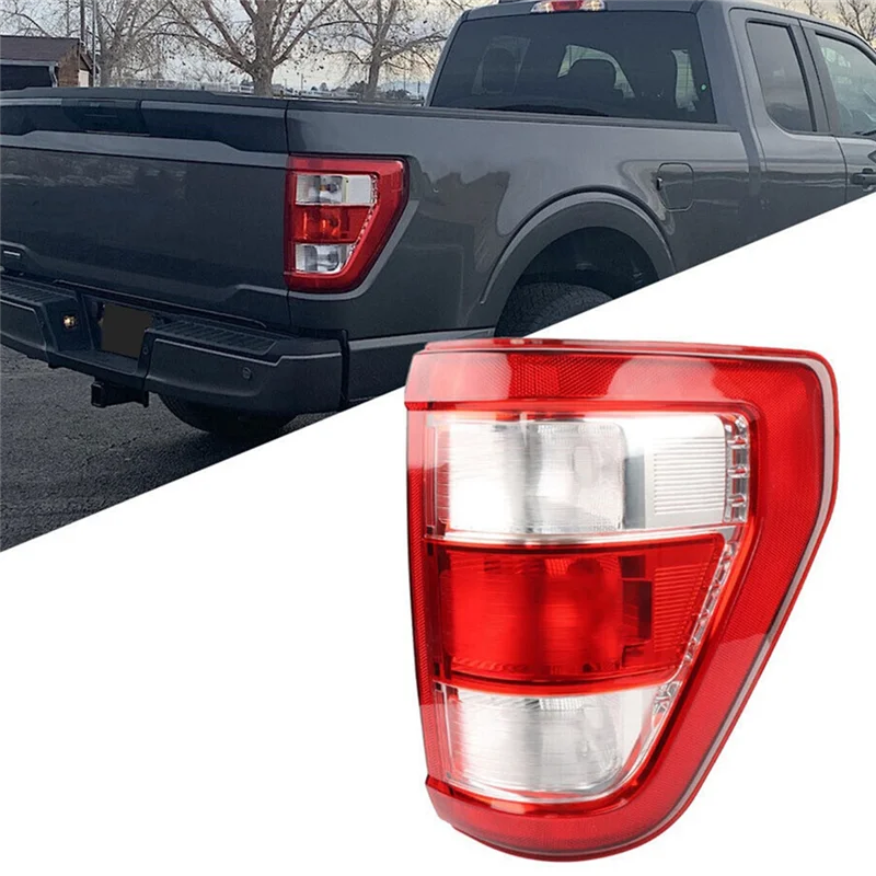 1 Pc RH Car Brake Light 12V Halogen Rear Tail Light for Ford F150 21-23 Reversing Light Assembly ML3Z13405E ML3Z134054