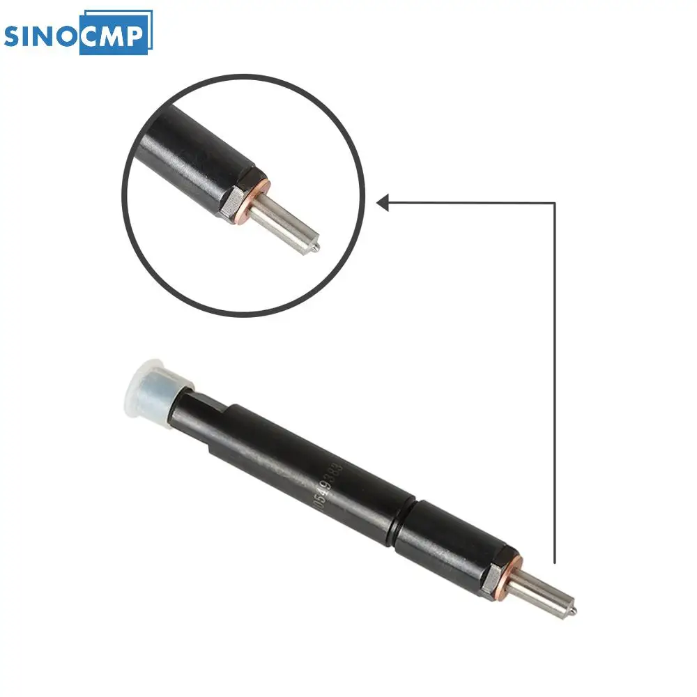 

20549383 VOE20549383 SINOCMP 1PCS Fuel Injector For EC160B/210B D6D Engine Excavator Accessories Parts Replacement