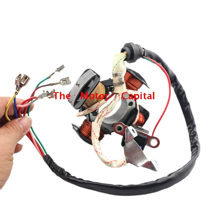 Motorcycle 5 Wire 4 Poles For Honda CG125 ZJ125 CG ZJ 125 125cc Magneto Stator Coil Generator Spare Parts