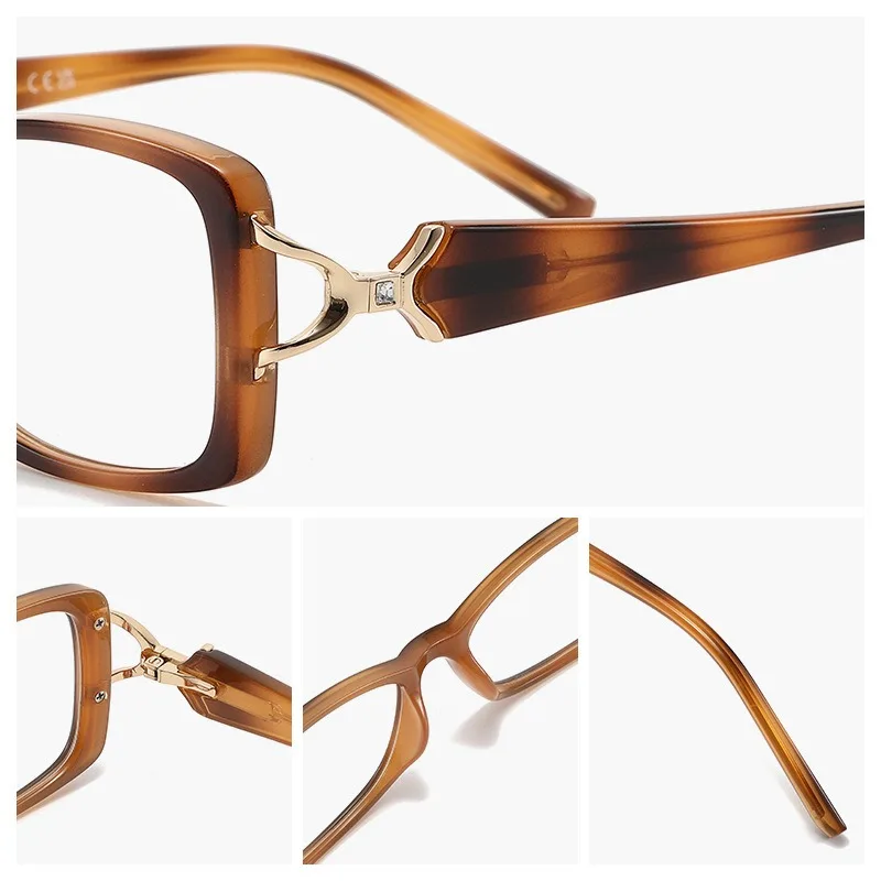 Óculos de prescrição quadrados anti-luz azul feminino masculino tr90 lente de miopia óculos ópticos míopes lunettes 0 -0.5 -0.75 a-6.0