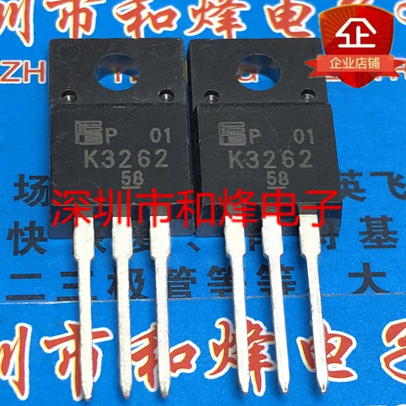 

30pcs original new K3262 2SK3262 TO-220F 200V 20A