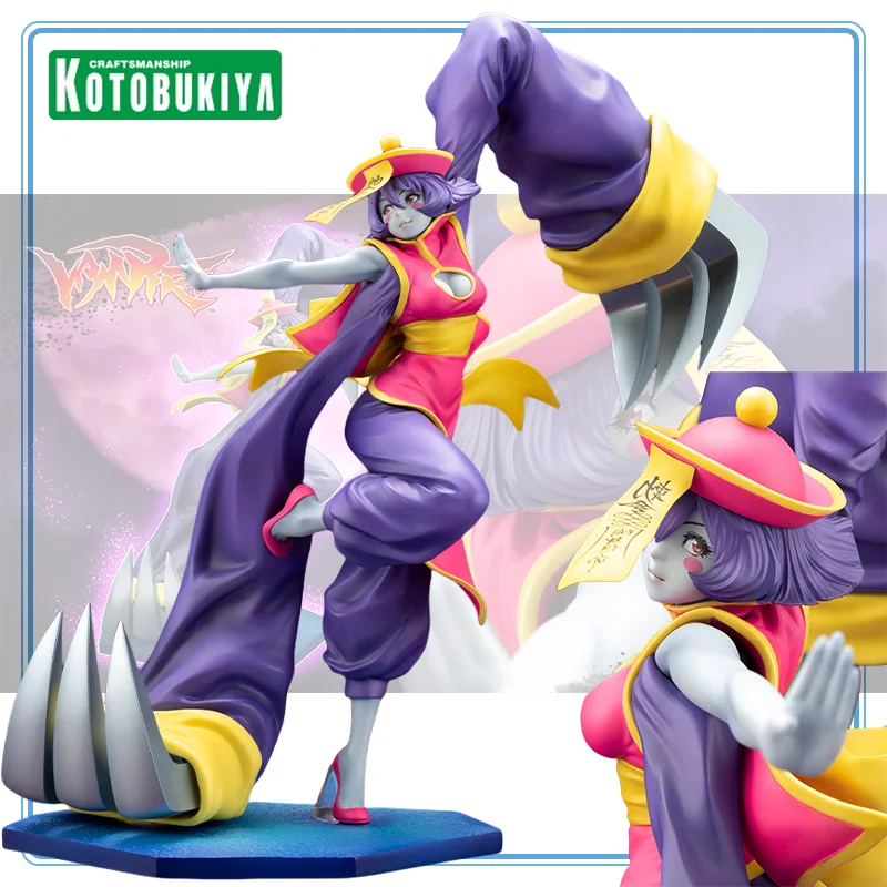 

KOTOBUKIYA Original Vampire: The Night Warriors Lei Lei Bishoujo Statue 1/7 Anime Cartoon Garage Kit Model Decoration Gifts Toy