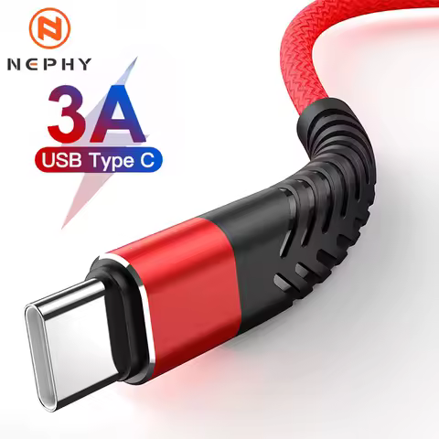 USB Type A To C Cable For Samsung S10 A12 A13 A22 A32 A52 Redmi USBC 1m 2m 3m Long 25cm 50cm Short Data Charger Wire Fast Charge