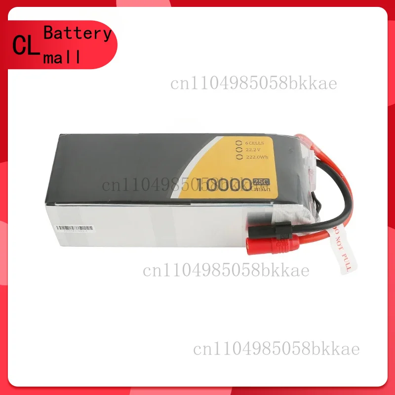 

Новинка для TATTU 22,2 В 10000 мАч 25C LiPo аккумулятор с разъемом XT90S/EC5/XT150 для радиоуправляемого вертолета, квадрокоптера, FPV, детали гоночного дрона