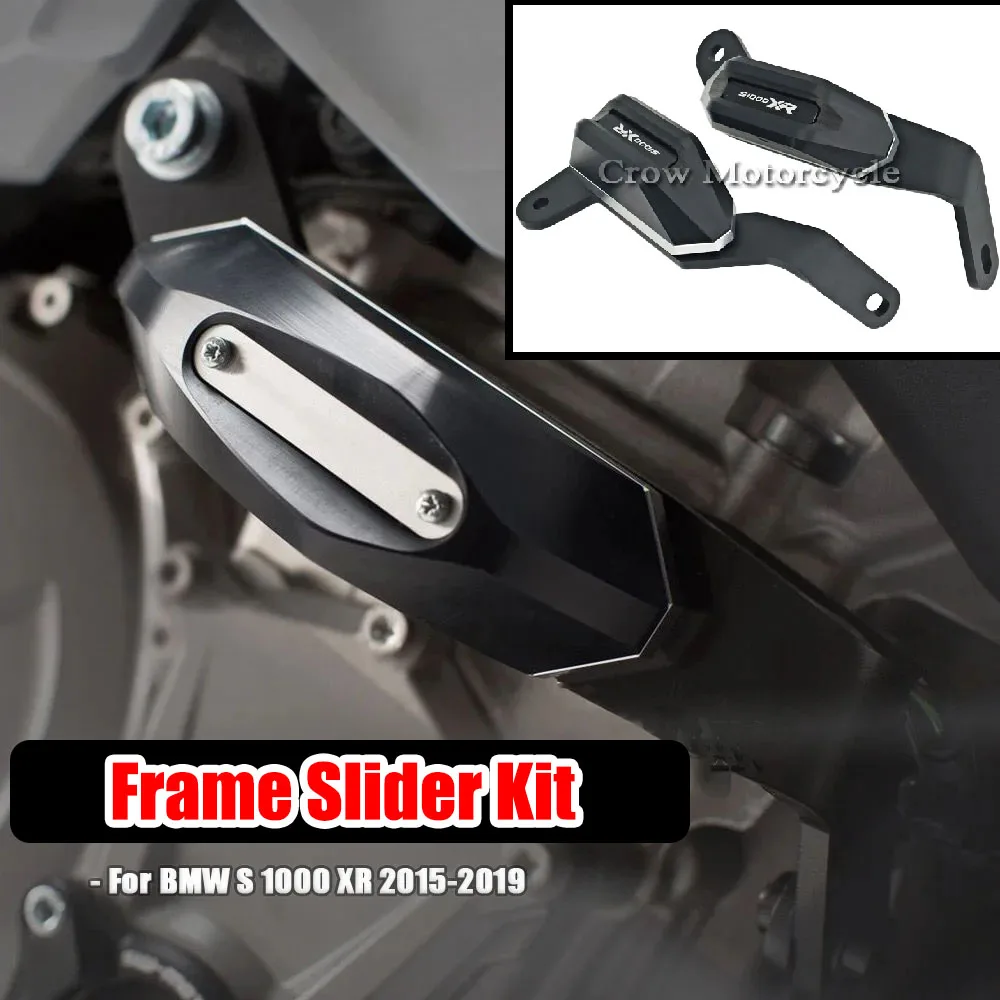 

Brand NewMotorcycle Engine Guard Anti-Fall Frame Sliders Protector Kit Frame Slider Kit Crash Pad Kit For BMW S1000XR 2015-2019
