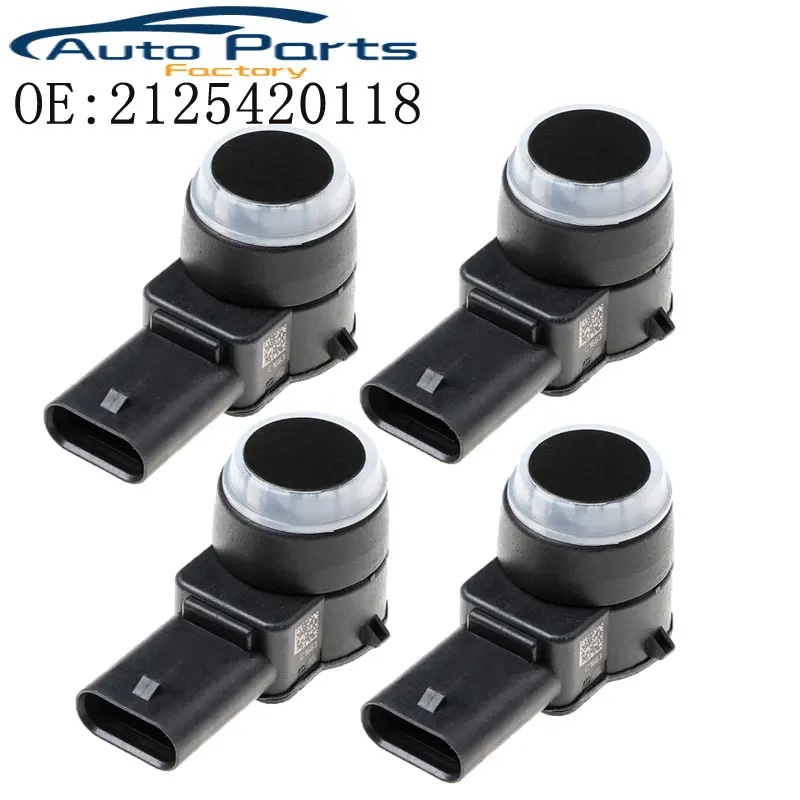 

4PCS New Parking Sensor PDC For Mercedes W169 W245 W204 W212 W221 C207 A207 Parktronic Sensors 2125420118 A2125420118 0263003617